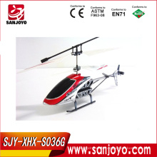 Juguetes teledirigidos del helicóptero del juego de China RC Toy S036G 2CH al por mayor